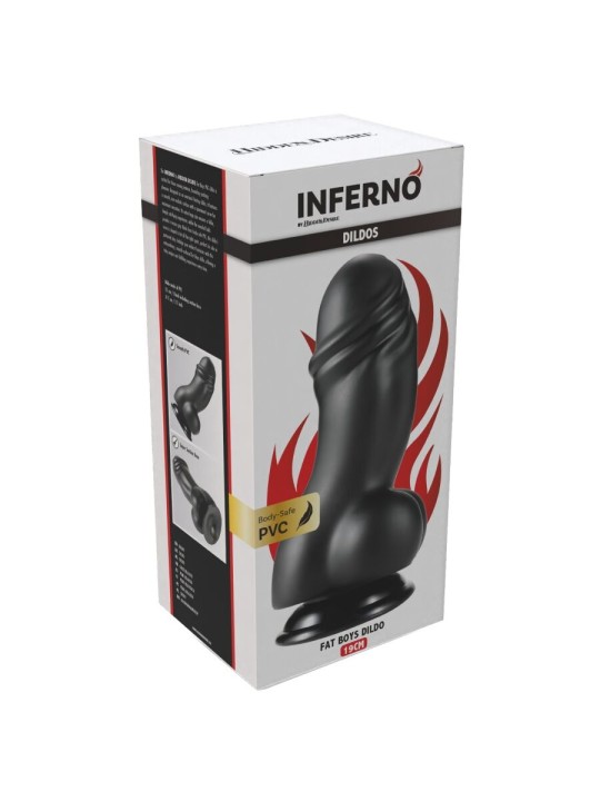 HIDDEN DESIRE INFERNO FAT BOYS DILDO 19 CM
