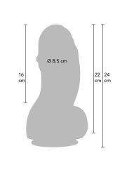 HIDDEN DESIRE INFERNO FAT BOYS DILDO 22 CM