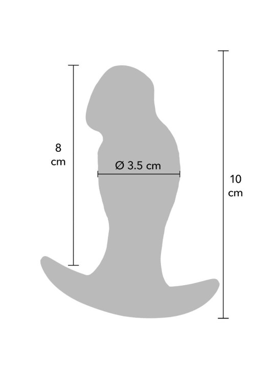 HIDDEN DESIRE INFERNO PLUG ANAL REALISTICO 10 CM