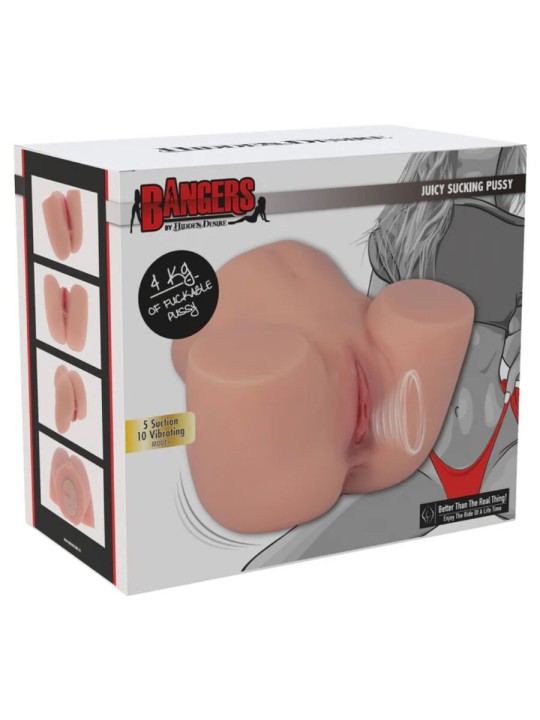 HIDDEN DESIRE JUICY SUCKING PUSSY TORSO MASTURBADOR FEMENINO 4 KG