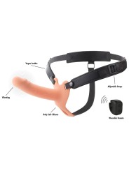 HIDDEN DESIRE INFERNO STRAP ON FUNDA PARA PENE CON VIBRACION 16 CM