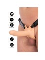 HIDDEN DESIRE INFERNO STRAP ON FUNDA PARA PENE CON VIBRACION 16 CM
