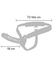 HIDDEN DESIRE INFERNO STRAP ON FUNDA PARA PENE 18 CM