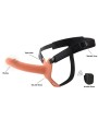 HIDDEN DESIRE INFERNO STRAP ON FUNDA PARA PENE CON VIBRACION 18 CM