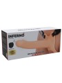 HIDDEN DESIRE INFERNO STRAP ON FUNDA PARA PENE CON VIBRACION 20 CM