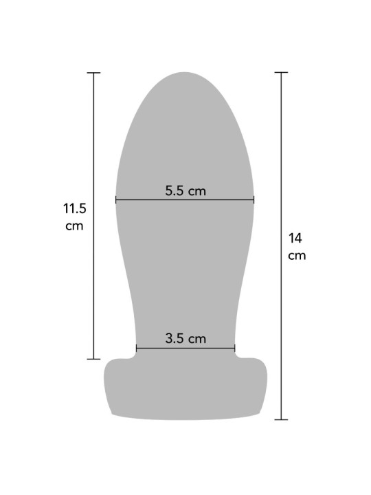 HIDDEN DESIRE EXTREME HEAVY ANAL STRETCHER PLUG M