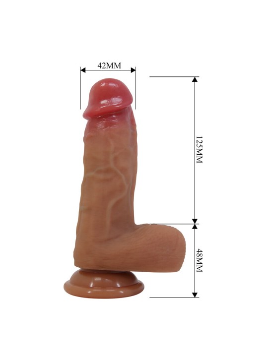 PRETTY LOVE CURTIS DILDO REALISTICO CON VENTOSA 173 CM O 42 CM