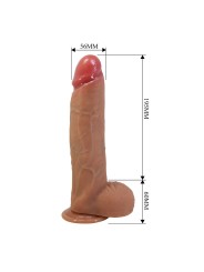 PRETTY LOVE MENDEL DILDO REALISTICO CON VENTOSA 255 CM O 56 CM