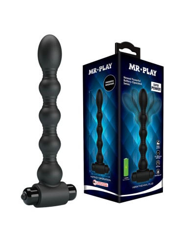 MR PLAY MASAJEADOR PLUG ANAL CON VIBRACION