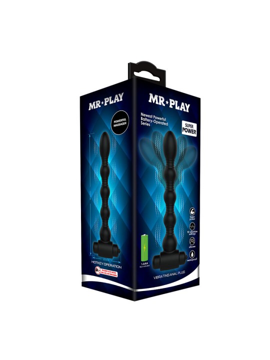 MR PLAY MASAJEADOR PLUG ANAL CON VIBRACION