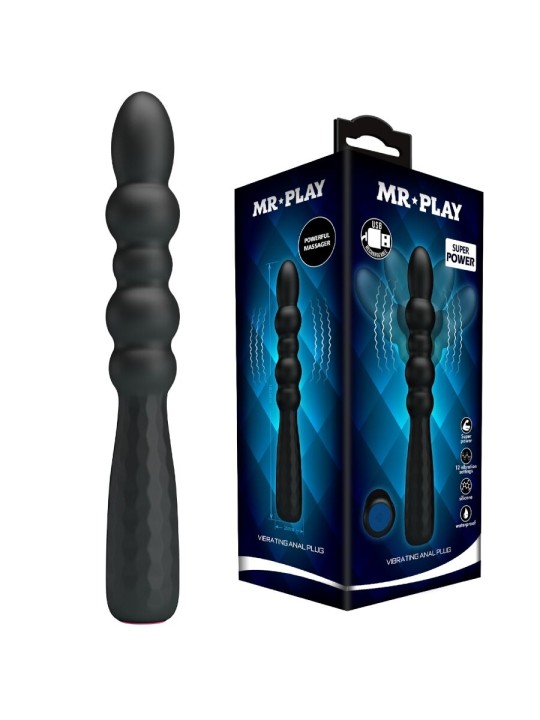 MR PLAY PLUG ANAL FLEXIBLE CON VIBRACION