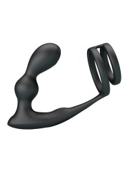 MR PLAY ANILLO PARA PENE CON PLUG ANAL CON VIBRACION CONTROL REMOTO