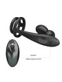 MR PLAY ANILLO PARA PENE CON PLUG ANAL CON VIBRACION CONTROL REMOTO