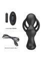 MR PLAY ANILLO PARA PENE CON PLUG ANAL CON VIBRACION CONTROL REMOTO