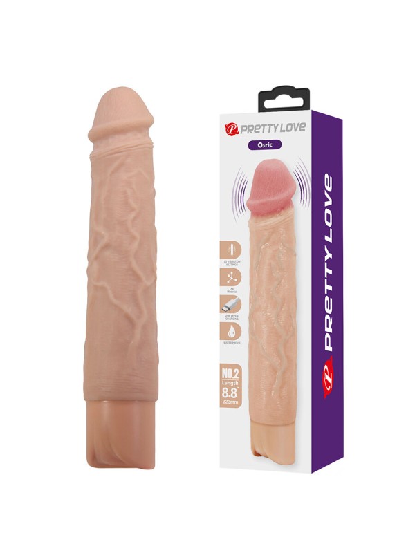 PRETTY LOVE OSRIC VIBRADOR REALISTICO FLEXIBLE