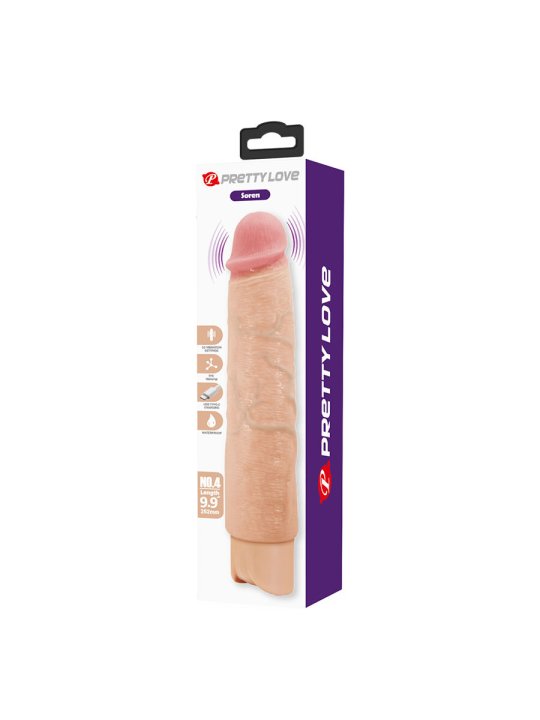 PRETTY LOVE SOREN VIBRADOR REALISTICO FLEXIBLE