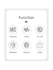 PRETTY LOVE CRYSTLE MASTURBADOR DOBLE ENTRADA