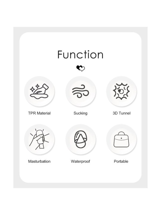 PRETTY LOVE CRYSTLE MASTURBADOR DOBLE ENTRADA