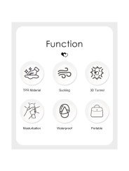 PRETTY LOVE COLE MASTURBADOR DOBLE ENTRADA