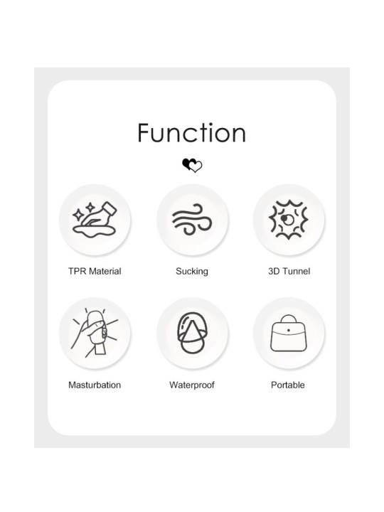 PRETTY LOVE COLE MASTURBADOR DOBLE ENTRADA