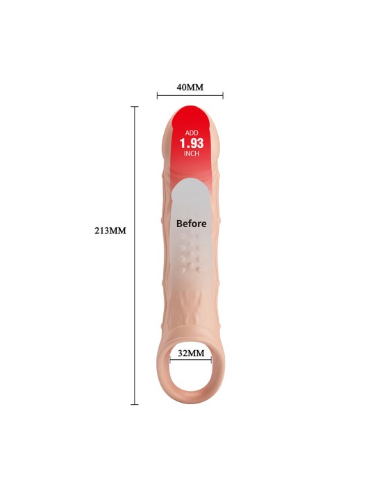 PRETTY LOVE BRAD FUNDA PARA PENE CON VIBRACION