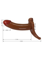 PRETTY LOVE BRADDEN STRAP ON CON VIBRACION