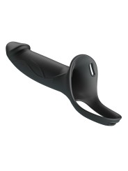 PRETTY LOVE LANDON STRAP ON CON VIBRACION NEGRO