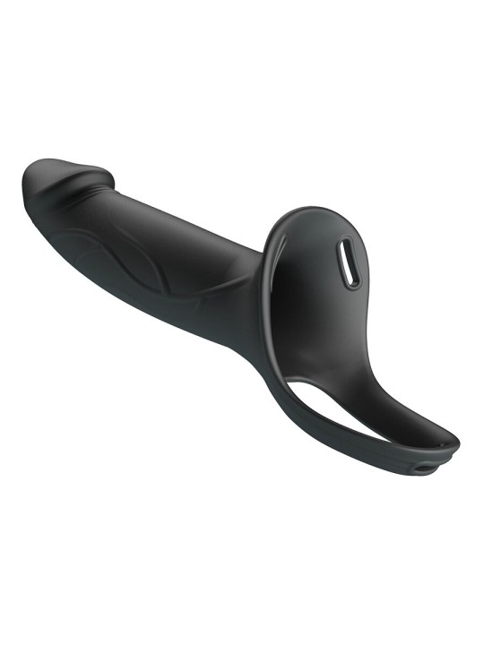 PRETTY LOVE LANDON STRAP ON CON VIBRACION NEGRO