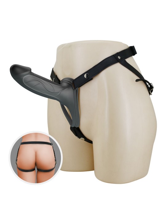 PRETTY LOVE LANDON STRAP ON CON VIBRACION NEGRO