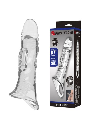 PRETTY LOVE FUNDA PARA PENE TRANSPARENTE