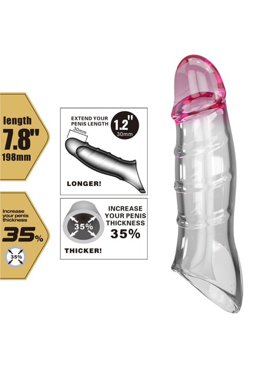 PRETTY LOVE DARNELL FUNDA PARA PENE EFECTO TRANSPARENTE