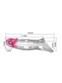 PRETTY LOVE DARNELL FUNDA PARA PENE EFECTO TRANSPARENTE
