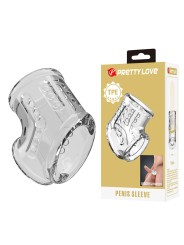 PRETTY LOVE FUNDA CORTA PARA PENE TRANSAPARENTE