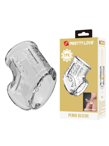 PRETTY LOVE FUNDA CORTA PARA PENE TRANSAPARENTE