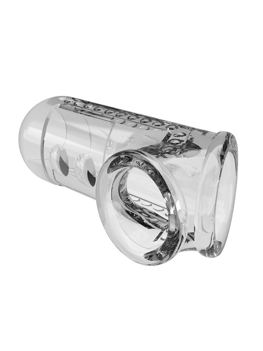 PRETTY LOVE FUNDA PARA PENE TEXTURIZADA TRANSPARENTE