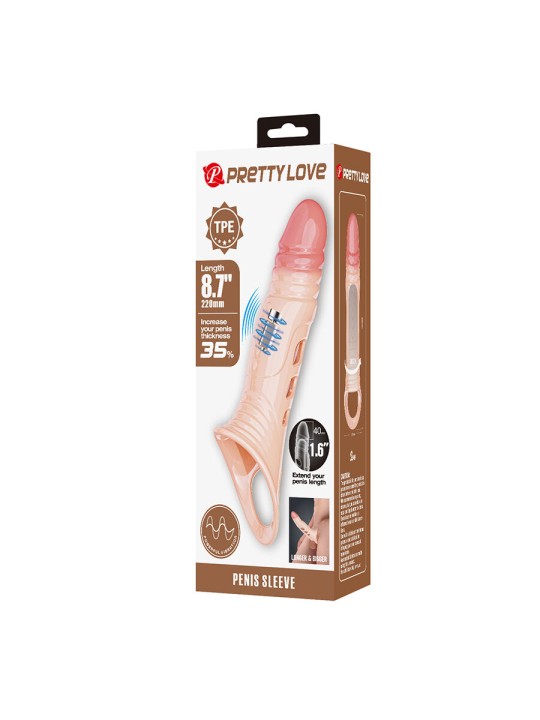 PRETTY LOVE FUNDA PARA PENE CON VIBRACION INTEGRADA