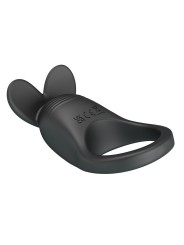 PRETTY LOVE CARLTON ANILLO PARA PENE CON ESTIMULADOR DE CLITORIS