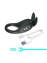 PRETTY LOVE CARLTON ANILLO PARA PENE CON ESTIMULADOR DE CLITORIS