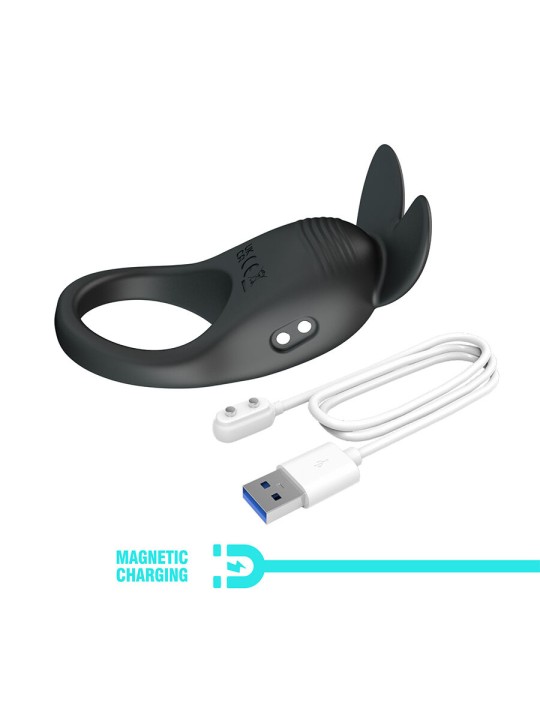 PRETTY LOVE CARLTON ANILLO PARA PENE CON ESTIMULADOR DE CLITORIS