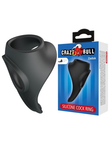 CRAZY BULL ZADOK ANILLO ERGONOMICO CON ESTIMULADOR DE PERINE