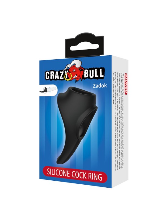 CRAZY BULL ZADOK ANILLO ERGONOMICO CON ESTIMULADOR DE PERINE