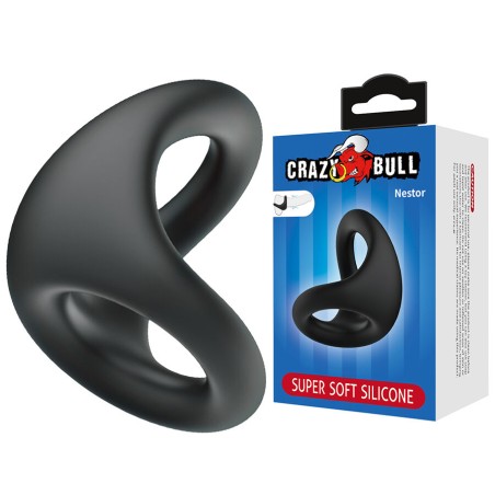 CRAZY BULL NESTOR ANILLO ERGONOMICO PARA PENE Y TESTICULOS