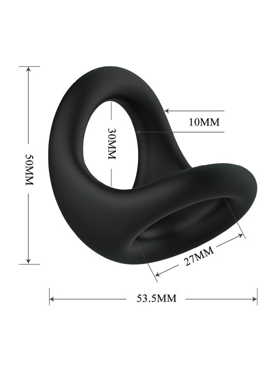 CRAZY BULL NESTOR ANILLO ERGONOMICO PARA PENE Y TESTICULOS