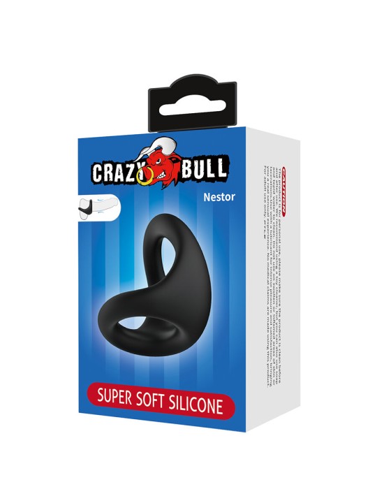 CRAZY BULL NESTOR ANILLO ERGONOMICO PARA PENE Y TESTICULOS