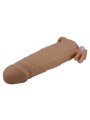 PRETTY LOVE QUILLON FUNDA PARA PENE CON ESTIMULADOR DE CLITORIS Y VIBRACION