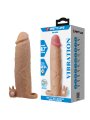 PRETTY LOVE XERXES FUNDA PARA PENE CON ESTIMULADOR DE CLITORIS Y VIBRACION