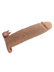 PRETTY LOVE XERXES FUNDA PARA PENE CON ESTIMULADOR DE CLITORIS Y VIBRACION