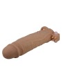 PRETTY LOVE XERXES FUNDA PARA PENE CON ESTIMULADOR DE CLITORIS Y VIBRACION