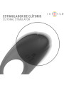 INTENSE MERLOTTE ANILLO VIBRADOR CON ESTIMULACION DE CLITORIS NEGRO
