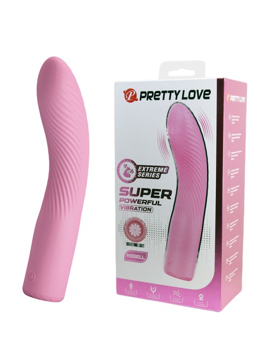 PRETTY LOVE KISELL VIBRADOR PUNTO G ROSA